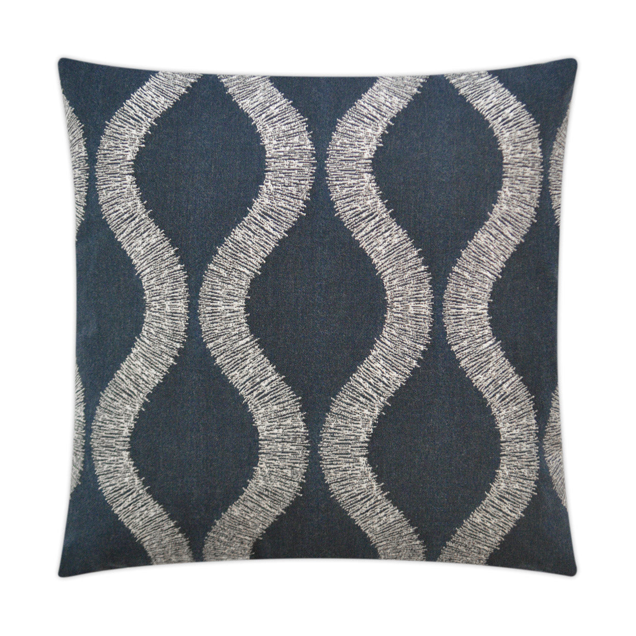 D.V. Kap Home Overlock Pillow - Midnight