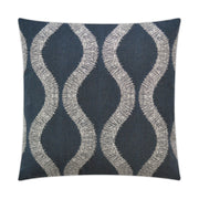 D.V. Kap Home Overlock Pillow - Midnight