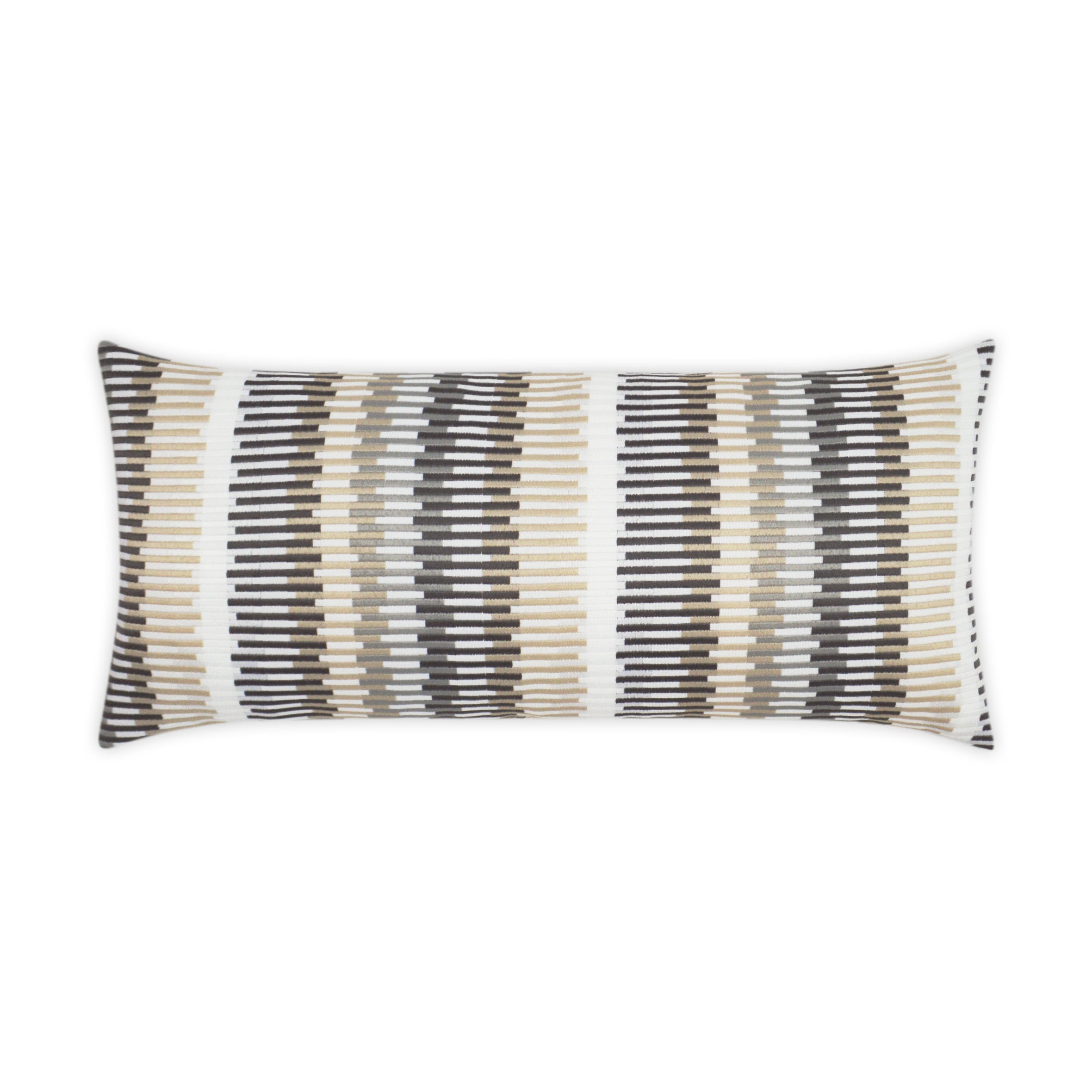 D.V. Kap Home Sunfun Stripe Lumbar Pillow - Linen