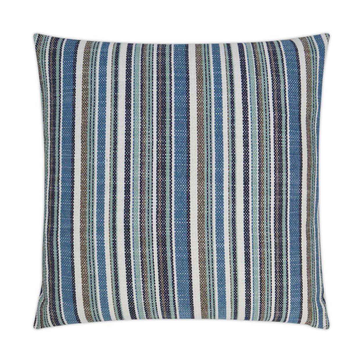 D.V. Kap Home Fancy Stripe Pillow - Navy