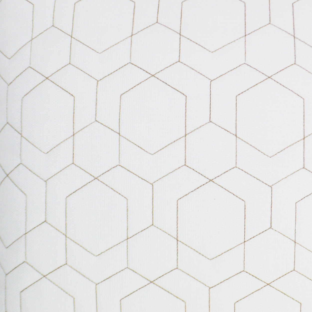 D.V. Kap Home Hex Quilt Pillow - White