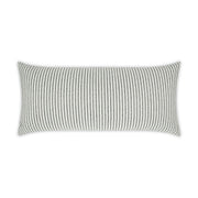 D.V. Kap Home Linus Lumbar Pillow - Charcoal