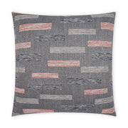 D.V. Kap Home Blockweave Pillow - Coral