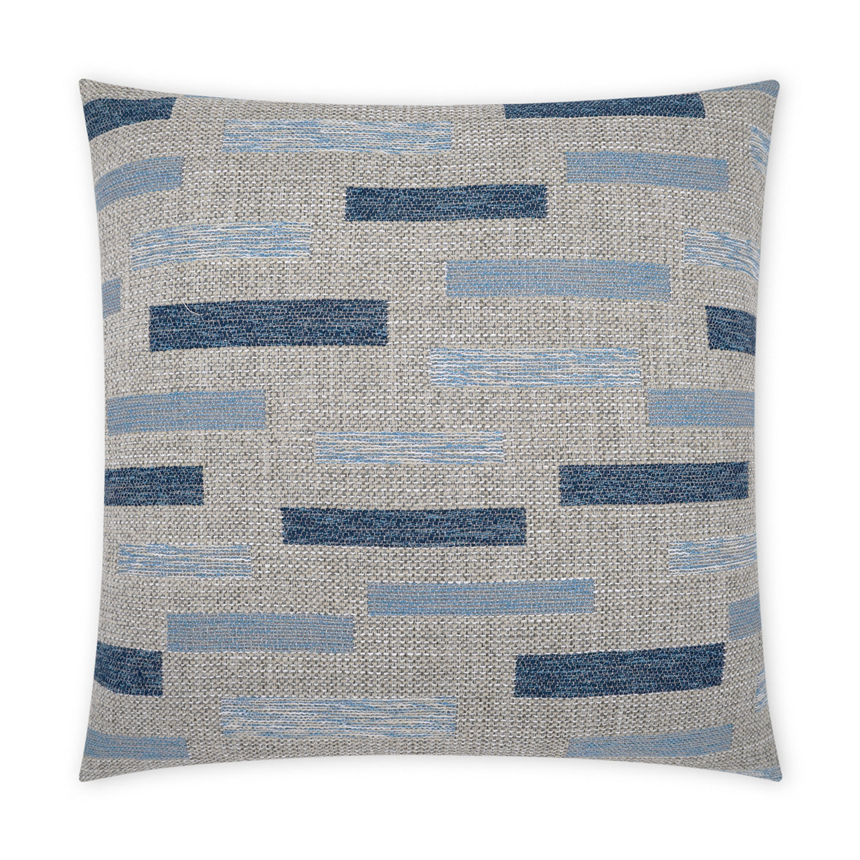D.V. Kap Home Blockweave Pillow - Indigo