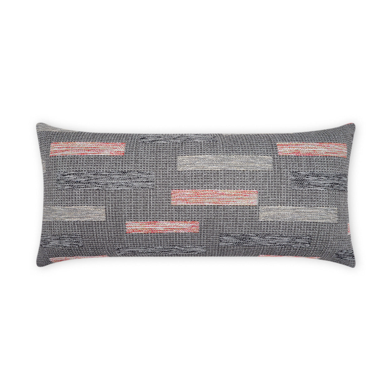 D.V. Kap Home Blockweave Lumbar Pillow - Coral