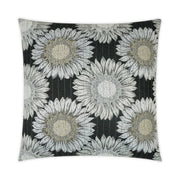 D.V. Kap Home Daisy Chain Pillow - Black
