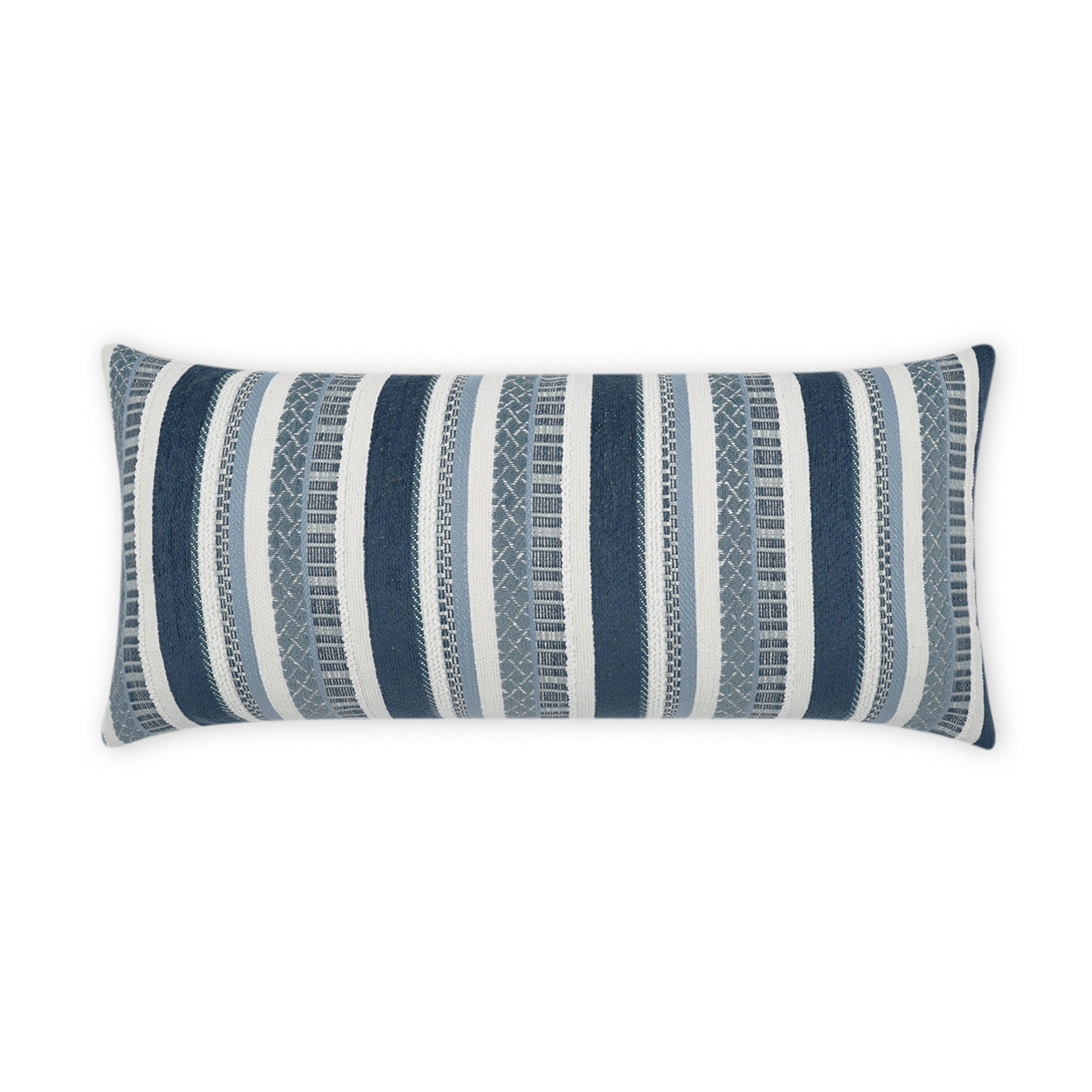 D.V. Kap Home Oriana Lumbar Pillow - Indigo