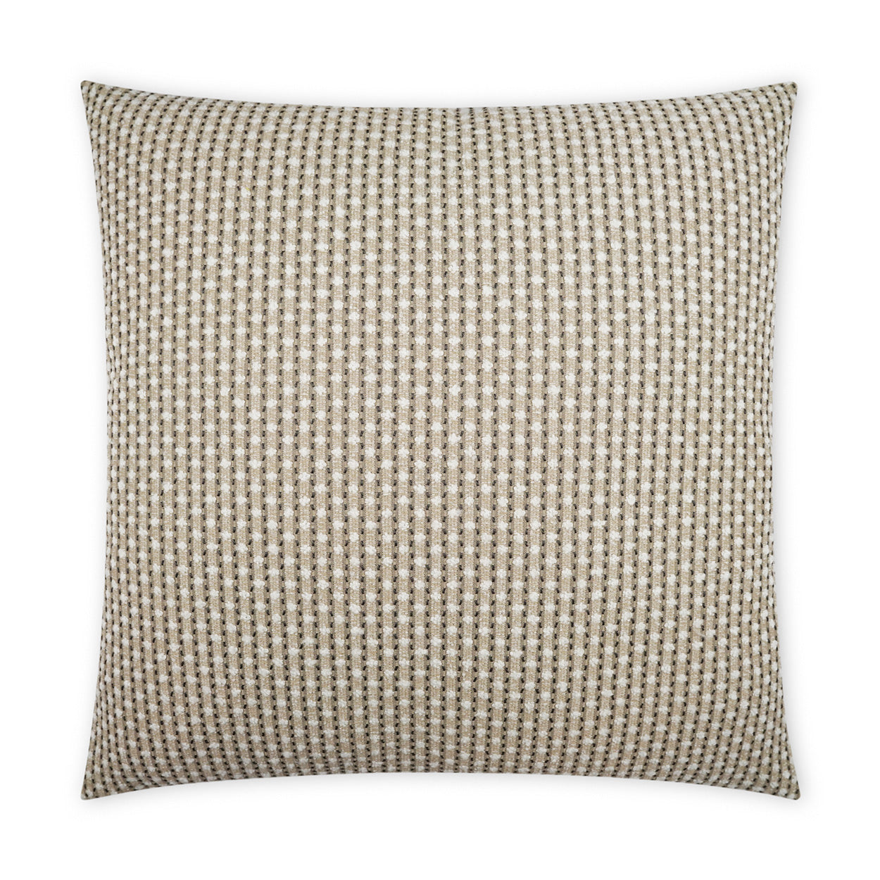 D.V. Kap Home Dot Dash Pillow - Taupe