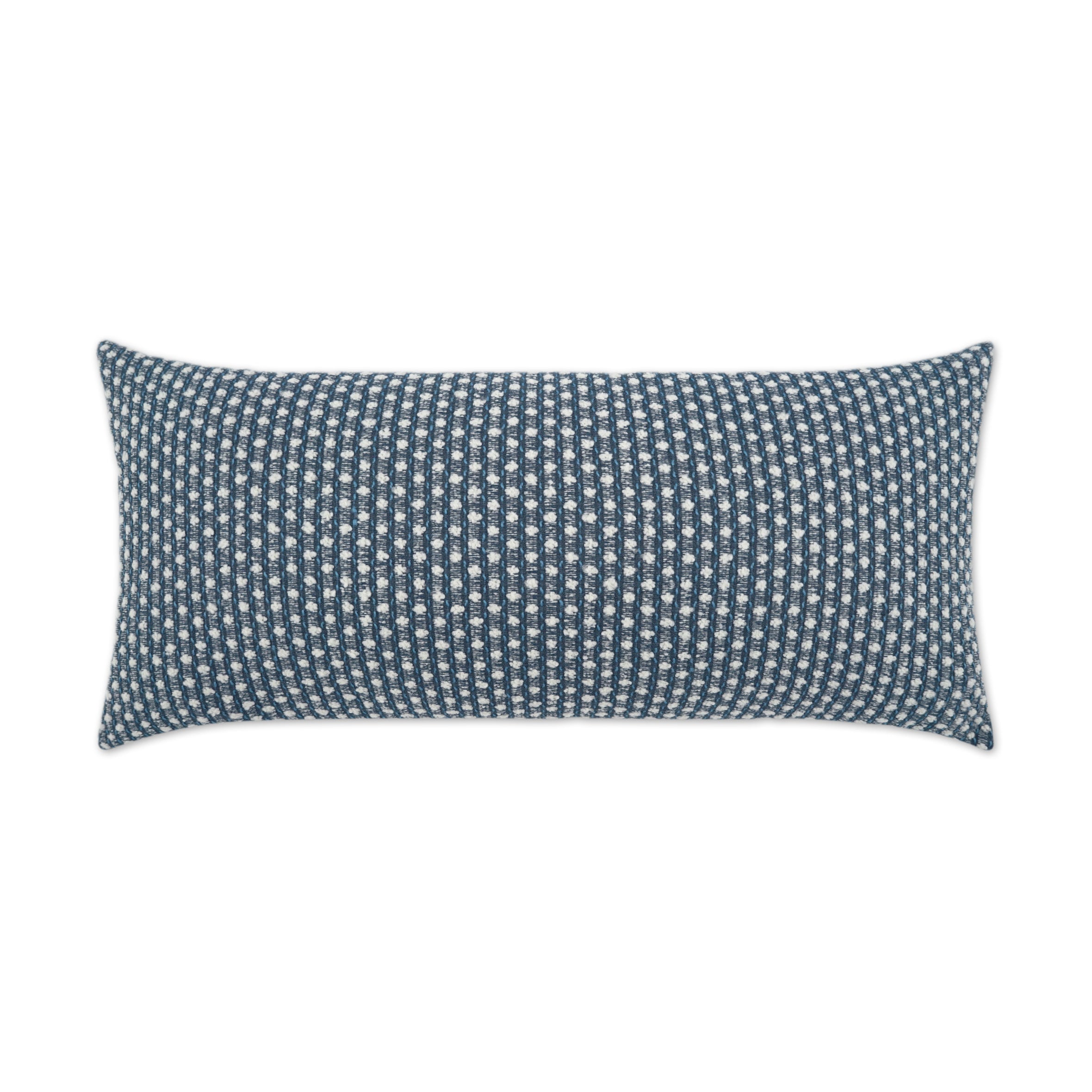 D.V. Kap Home Dot Dash Lumbar Pillow - Blue