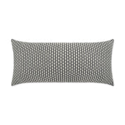 D.V. Kap Home Dot Dash Lumbar Pillow - Grey