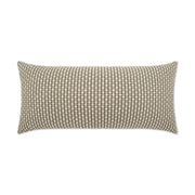 D.V. Kap Home Dot Dash Lumbar Pillow - Taupe