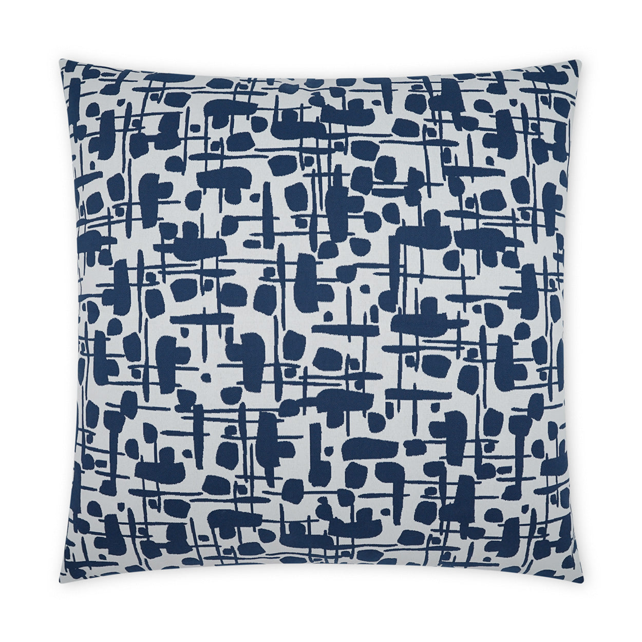 D.V. Kap Home Jargon Pillow - Blue