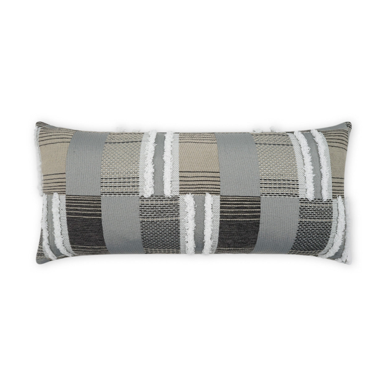 D.V. Kap Home Mickey Lumbar Pillow - Grey
