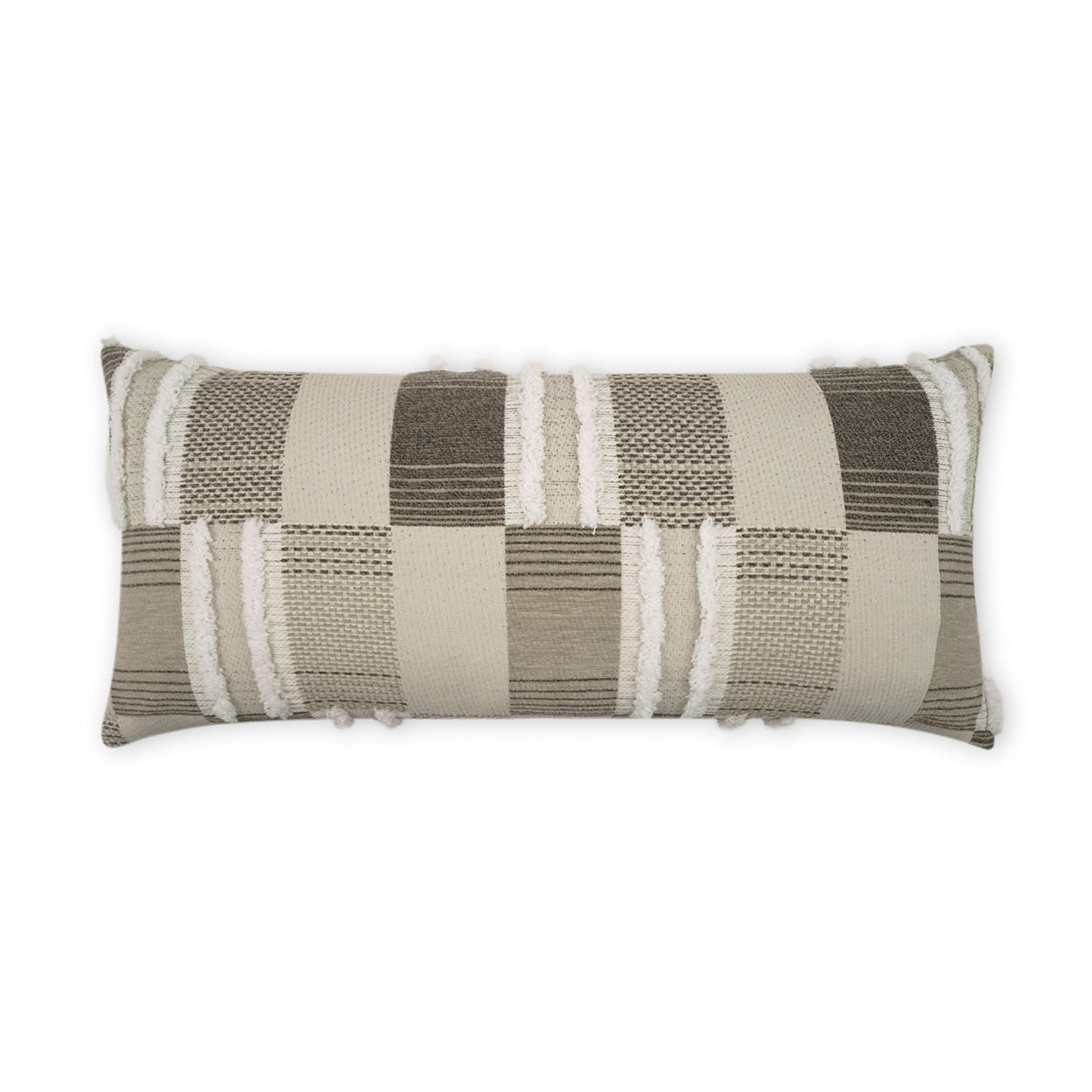 D.V. Kap Home Mickey Lumbar Pillow - Taupe