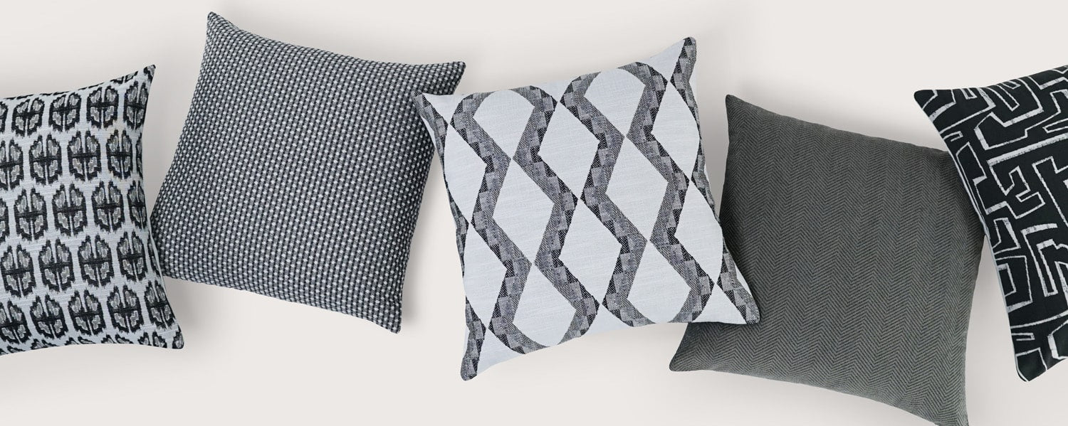 D.V. Kap Home Theon Pillow - Onyx