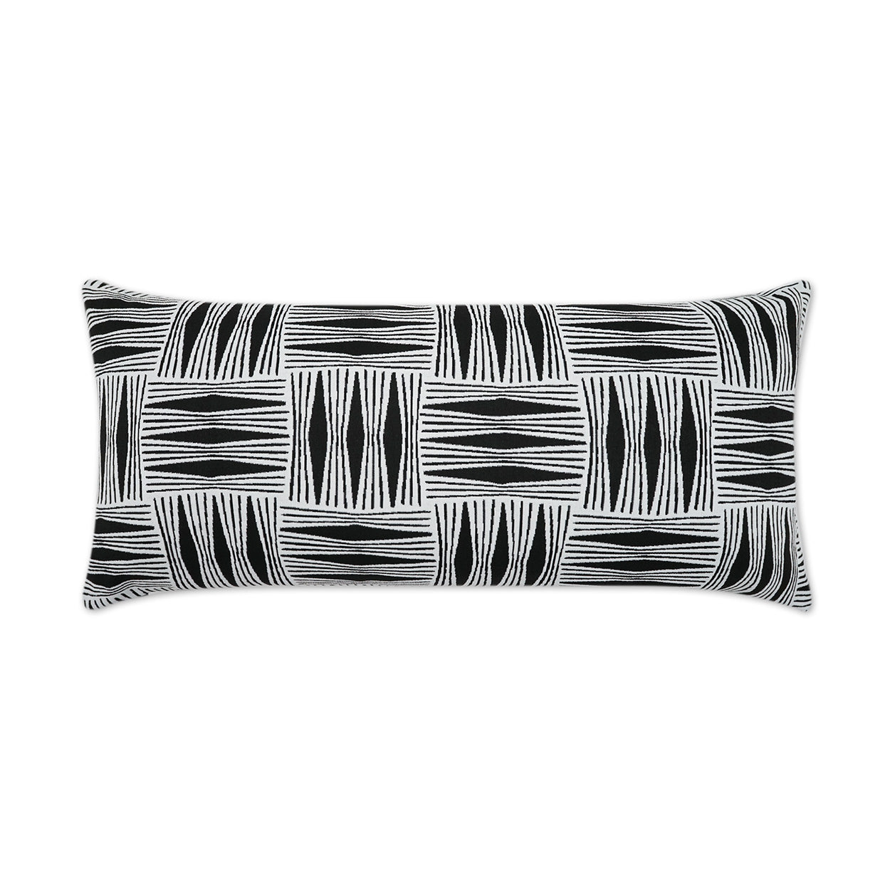 D.V. Kap Home Kizomba Lumbar Pillow - Ebony