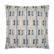 D.V. Kap Home Tassel Stripe Pillow - Blue
