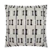 D.V. Kap Home Tassel Stripe Pillow - Grey