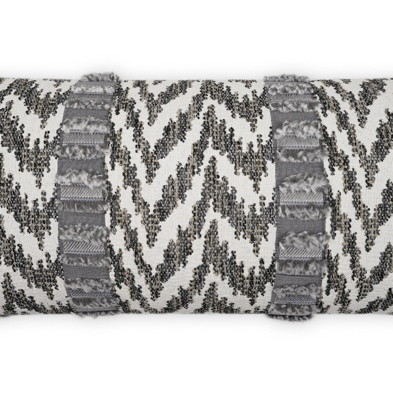 D.V. Kap Home Indiana Lumbar Pillow - Grey