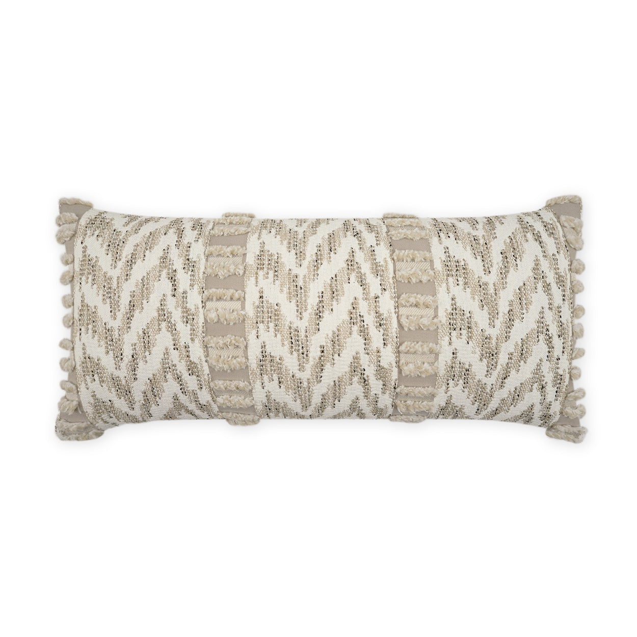 D.V. Kap Home Indiana Lumbar Pillow - Linen