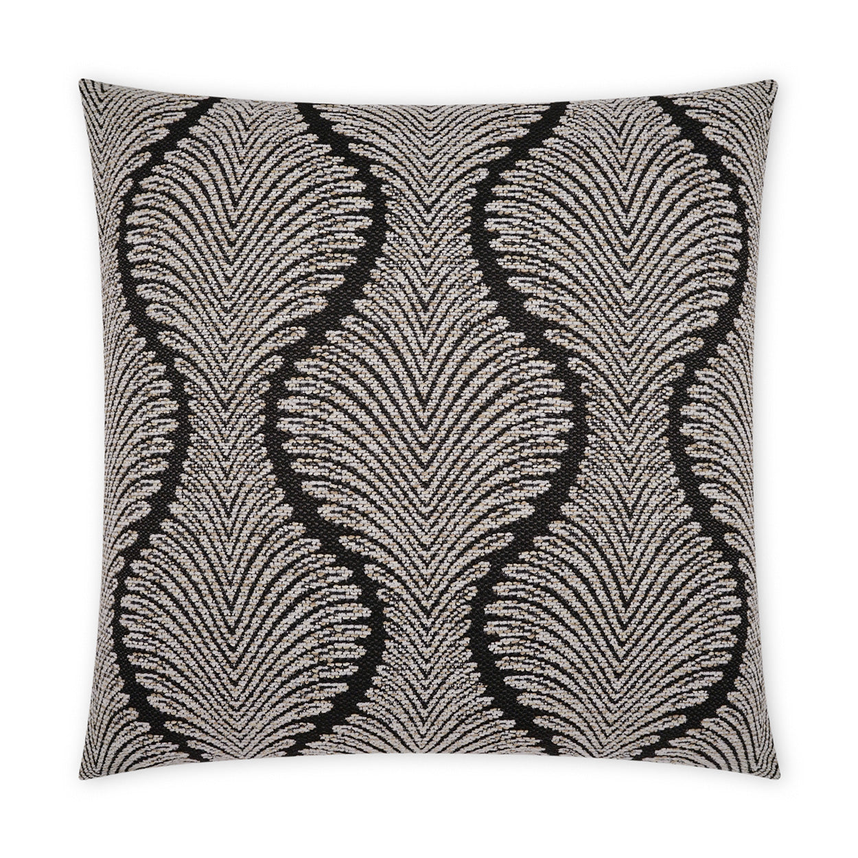 D.V. Kap Home Palmyra Pillow - Black