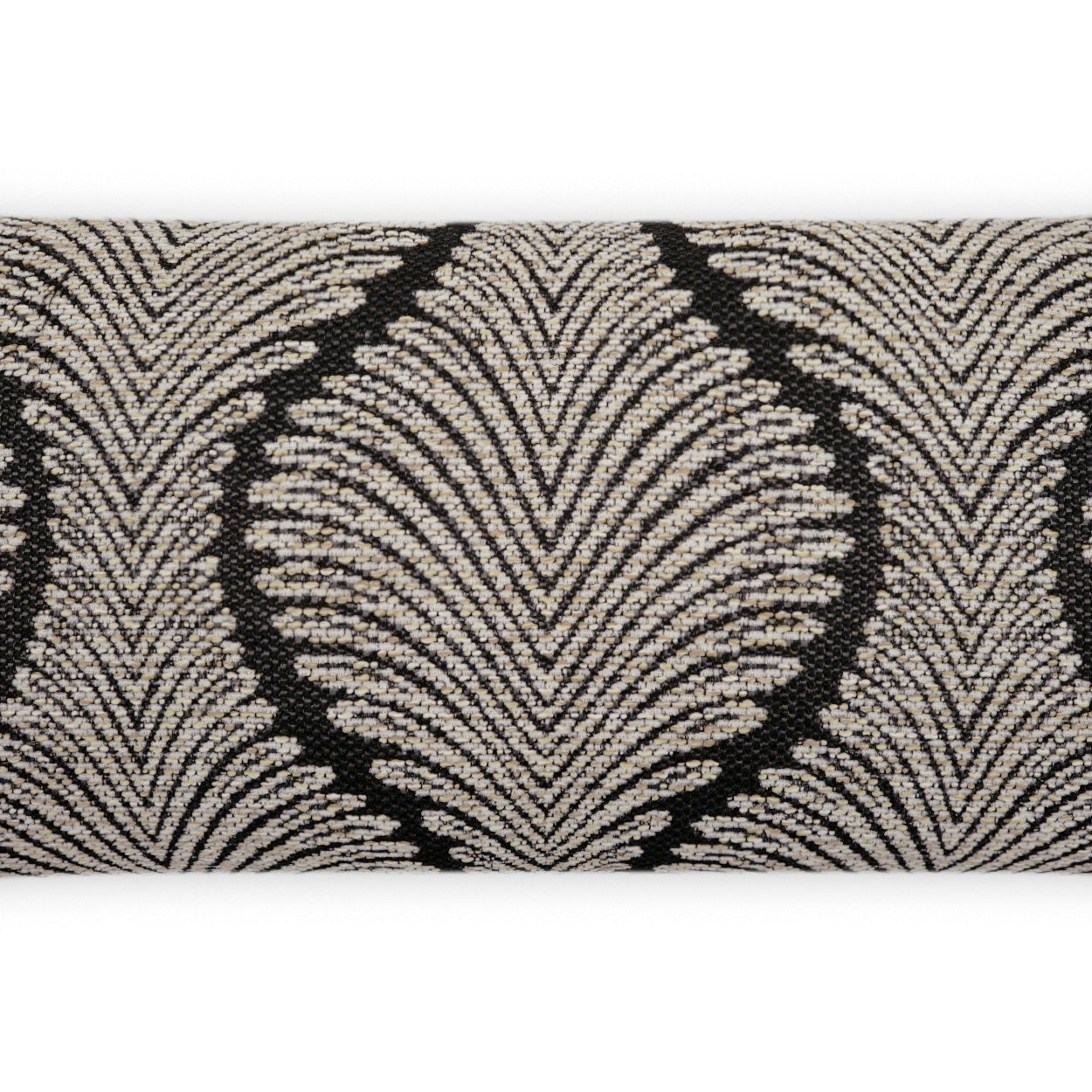 D.V. Kap Home Palmyra Lumbar Pillow - Black