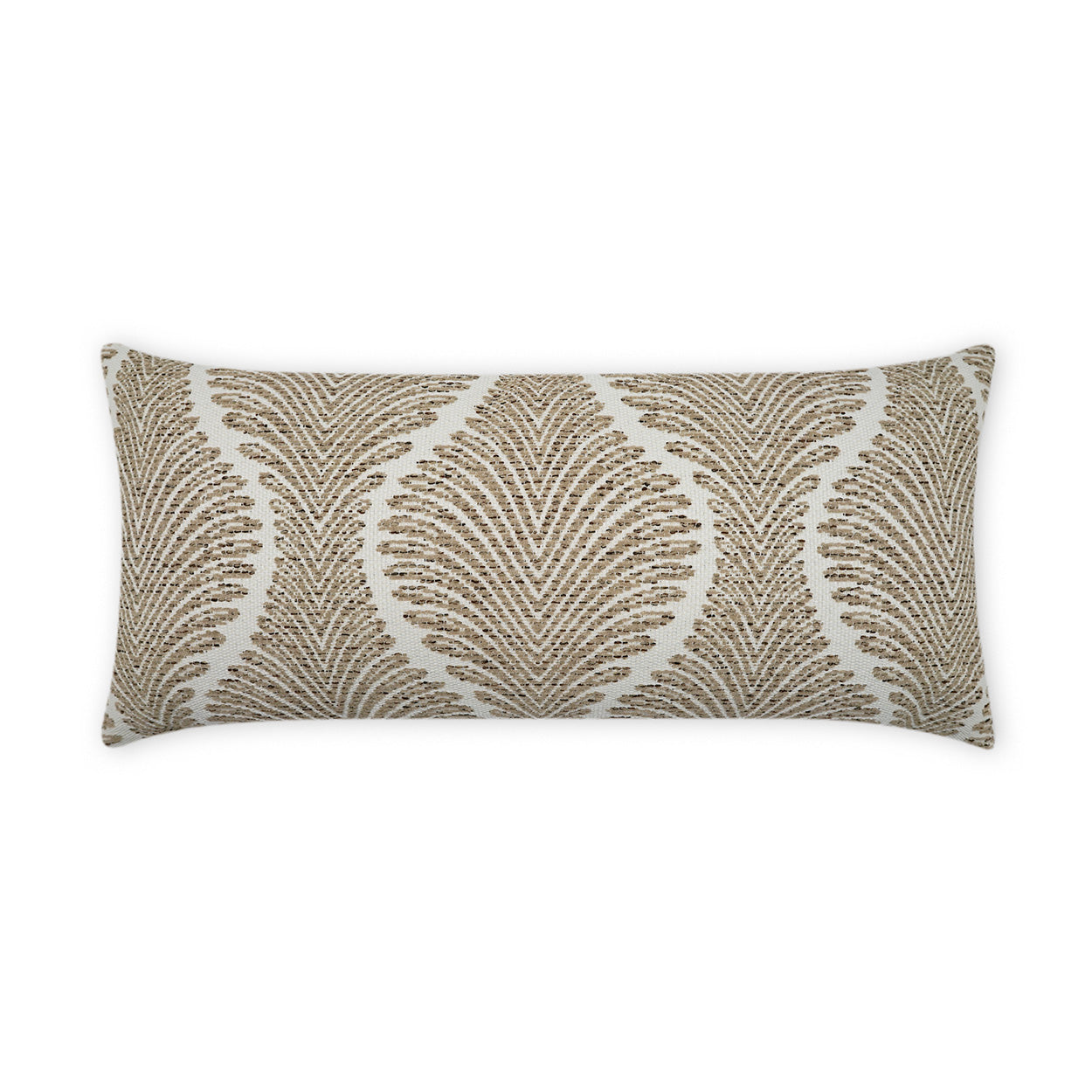 D.V. Kap Home Palmyra Lumbar Pillow - Taupe