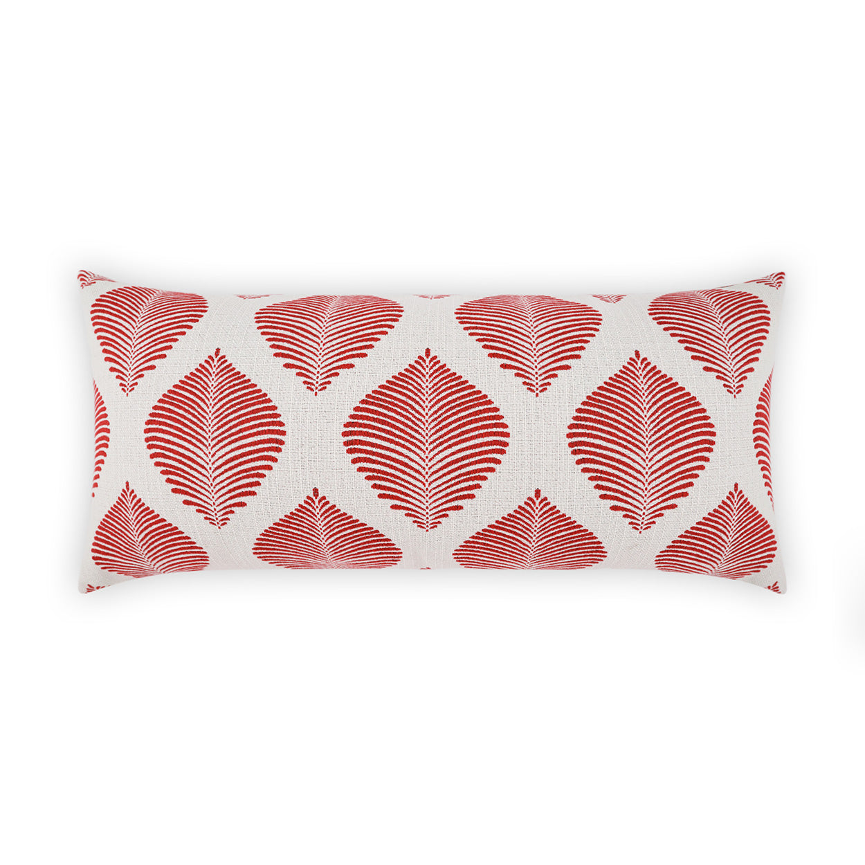 D.V. Kap Home Palmero Lumbar Pillow - Red