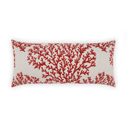 D.V. Kap Home Peggy Lumbar Pillow - Red