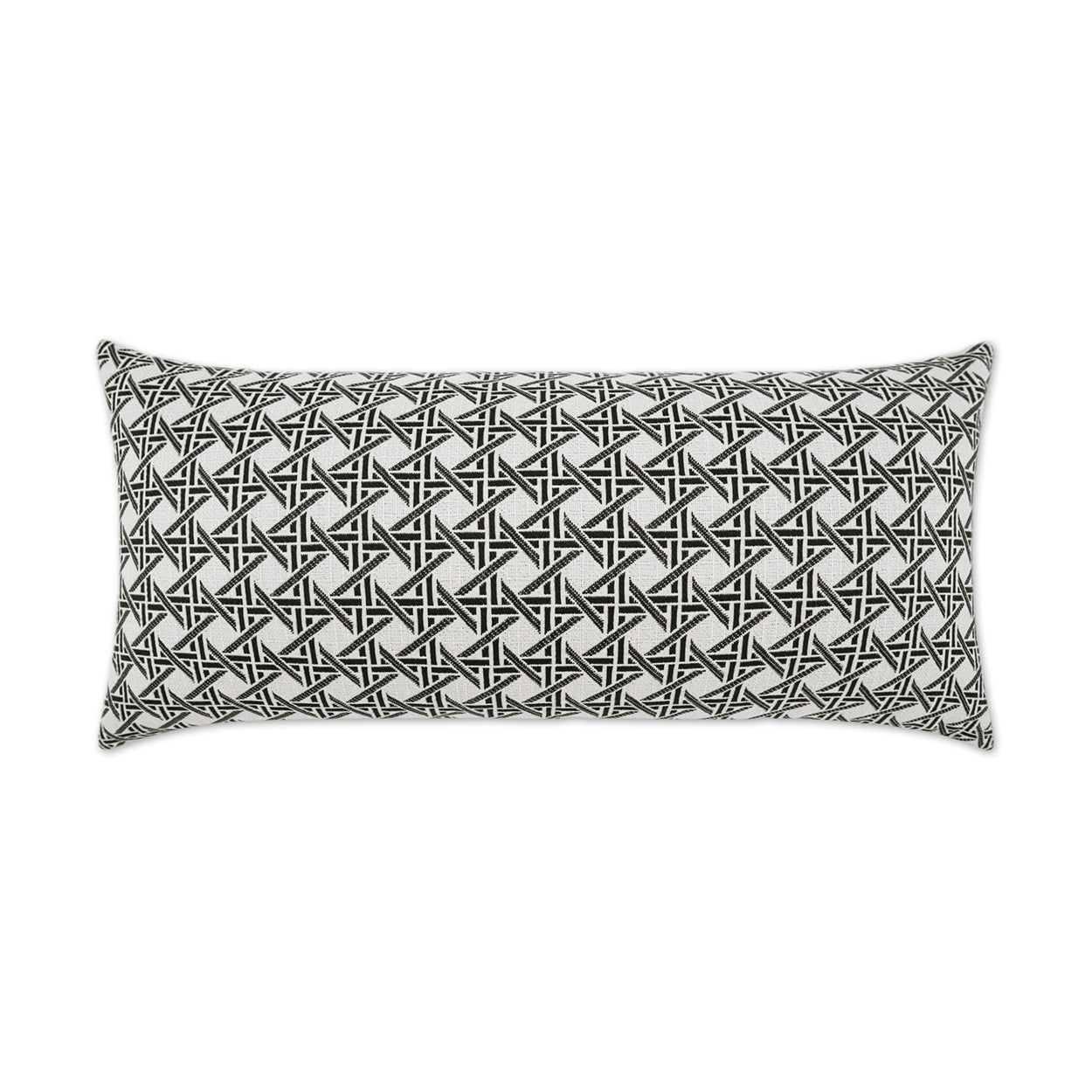 D.V. Kap Home Pella Lumbar Pillow - Ebony