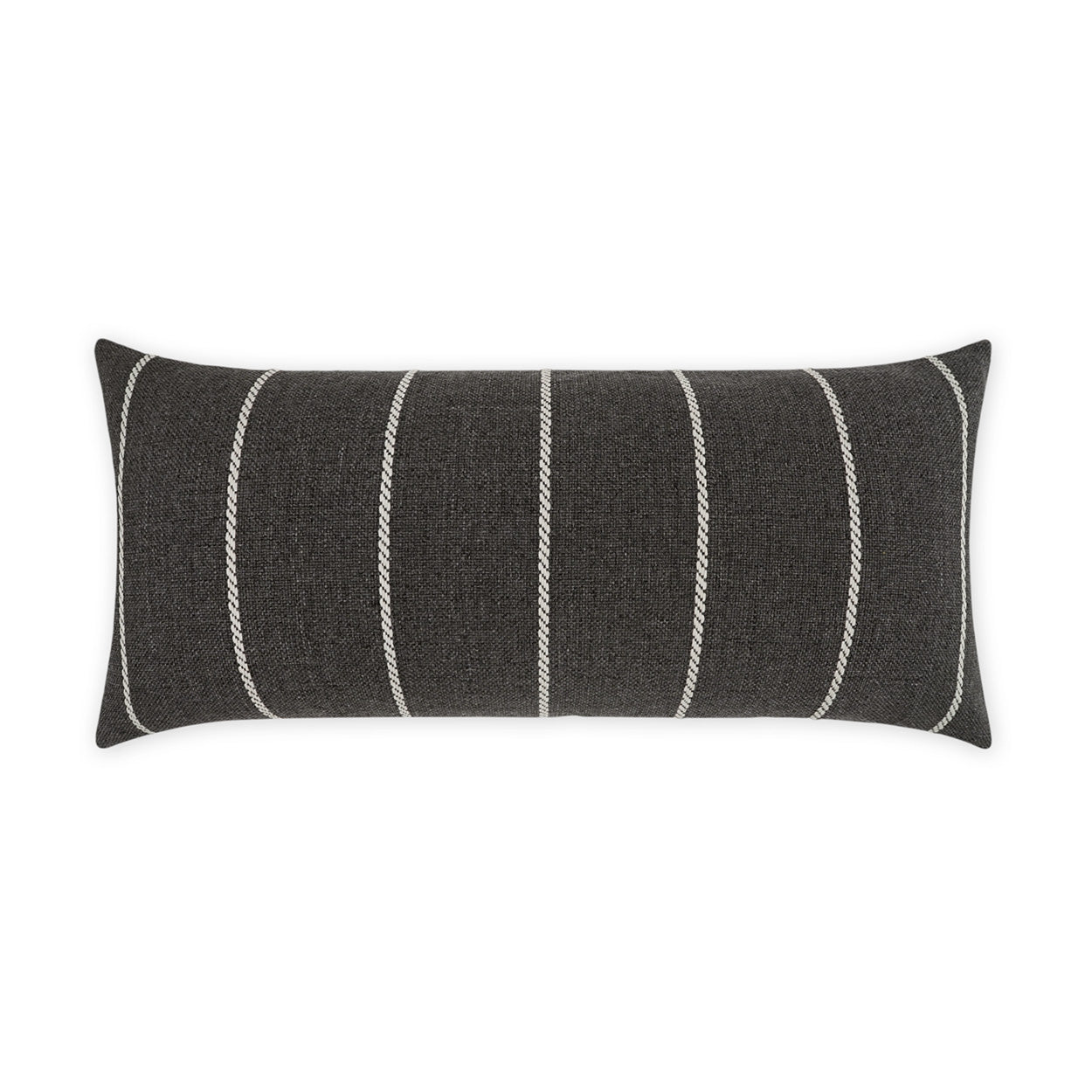 D.V. Kap Home Pencil Lumbar Pillow - Carbon