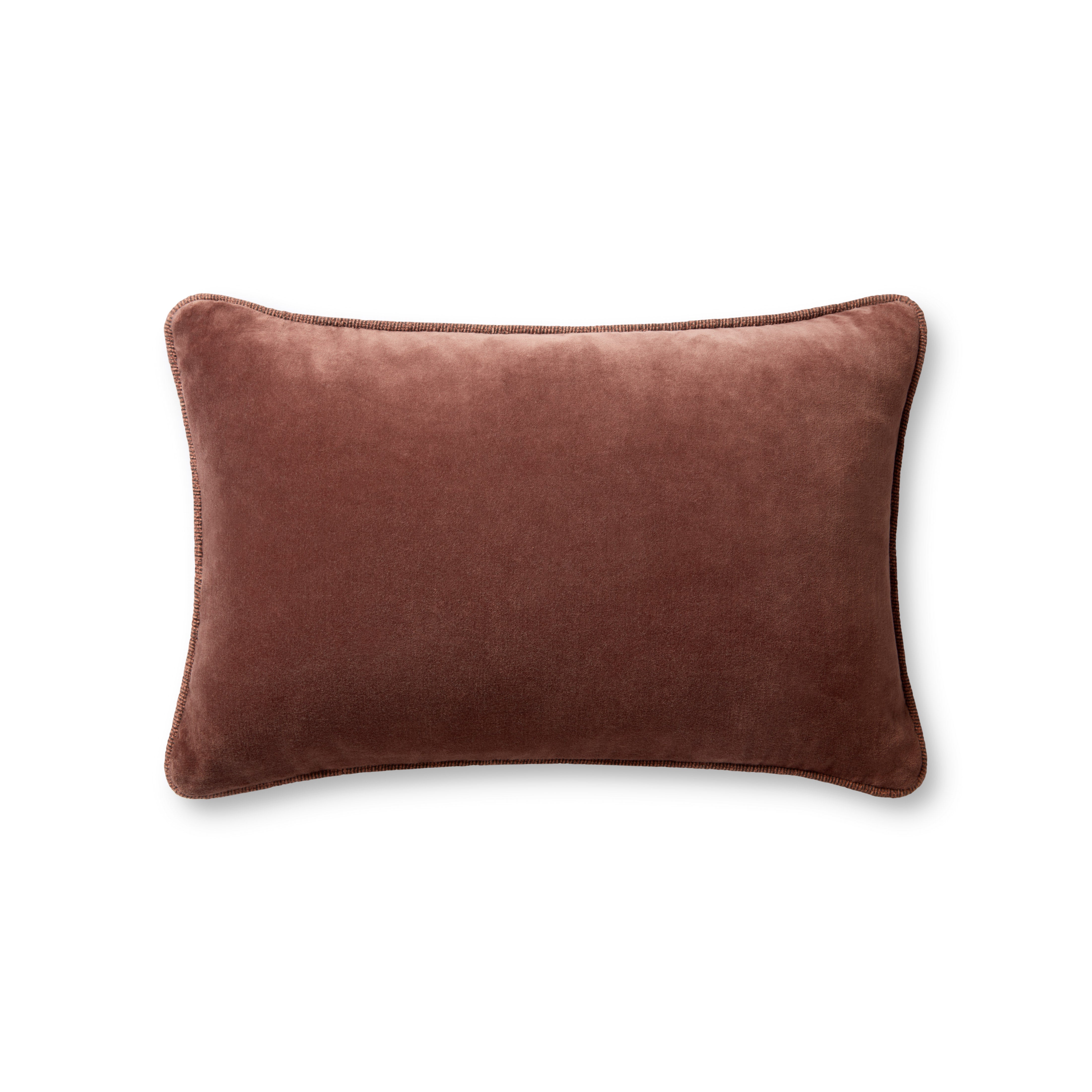 Chris Loves Julia x Loloi Liza Pillow - Cinnamon (PCJ0020)