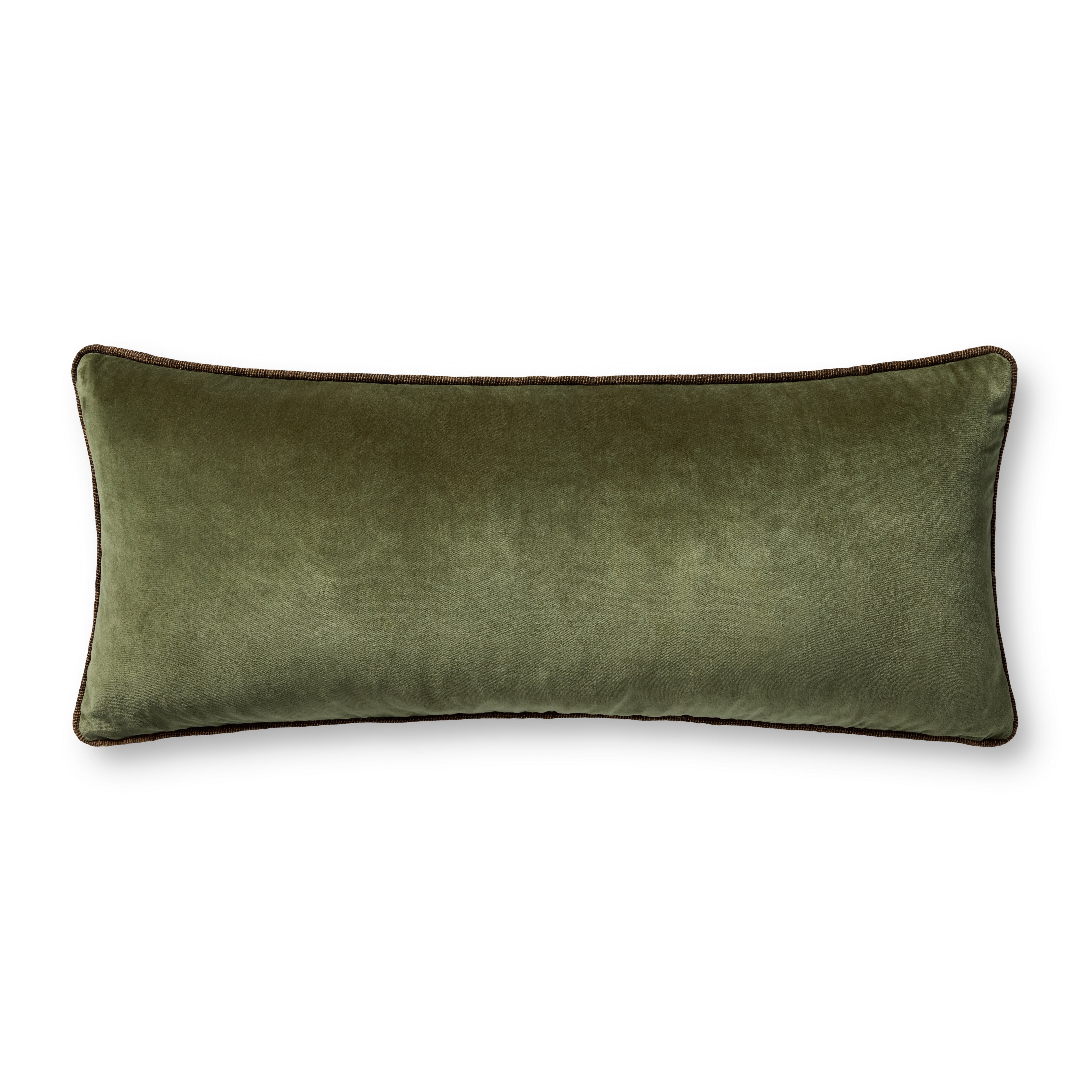 Chris Loves Julia x Loloi Liza Pillow - Dark Green (PCJ0020)