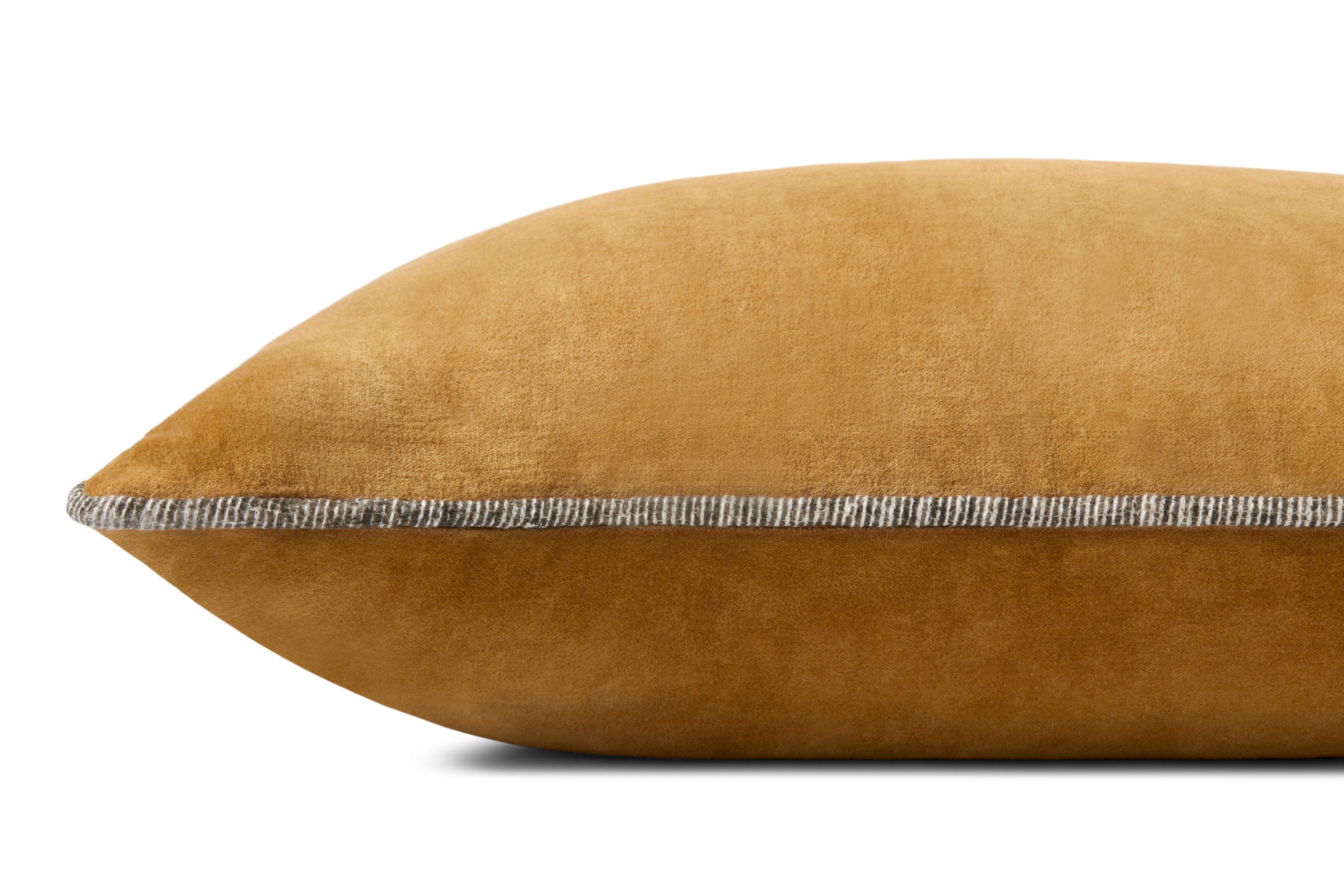 Chris Loves Julia x Loloi Liza Pillow - Gold (PCJ0020)