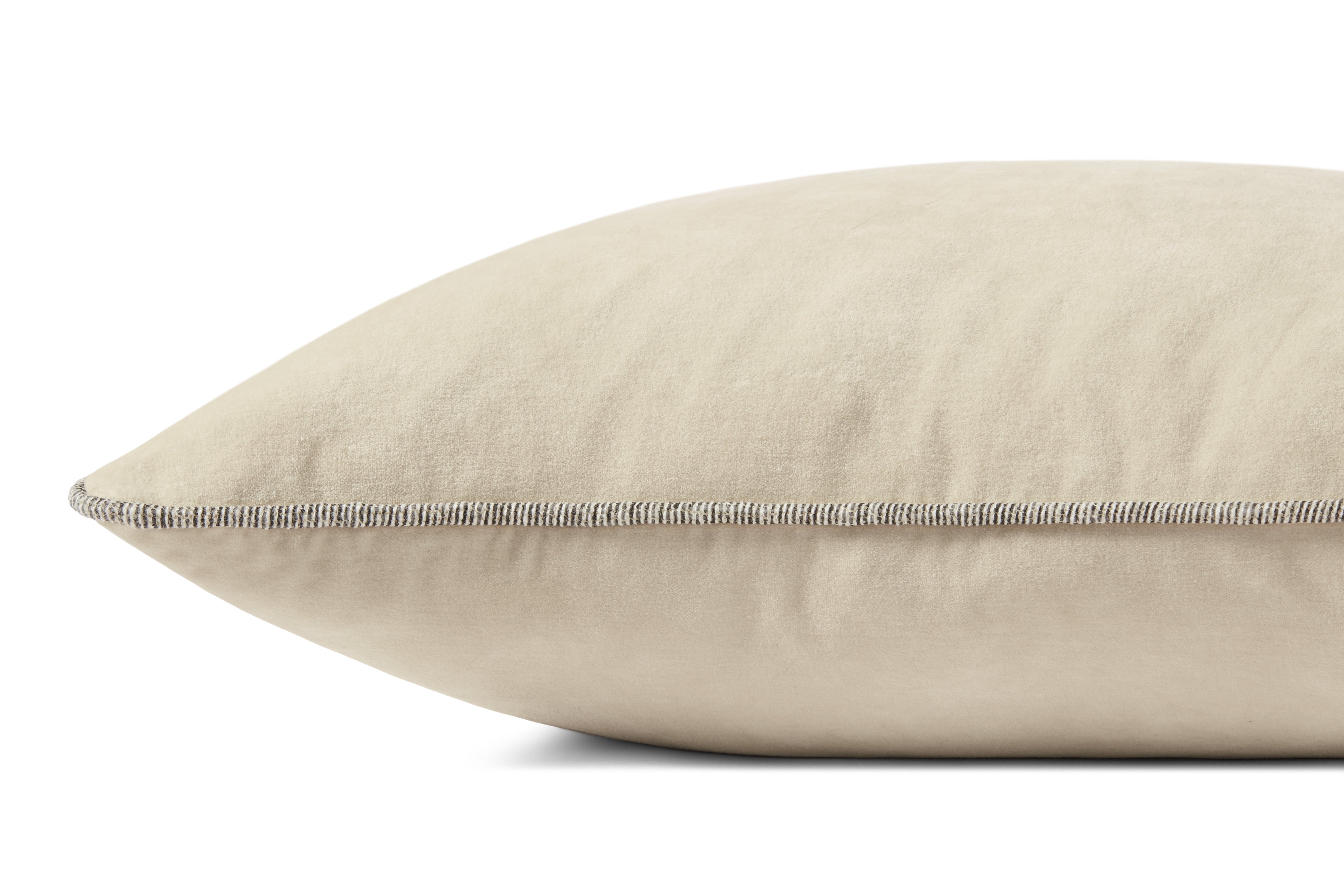 Chris Loves Julia x Loloi Liza Pillow - Ivory (PCJ0020)