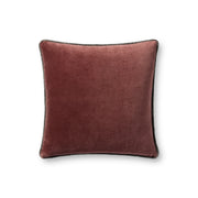 Chris Loves Julia x Loloi Liza Pillow - Wine (PCJ0020)