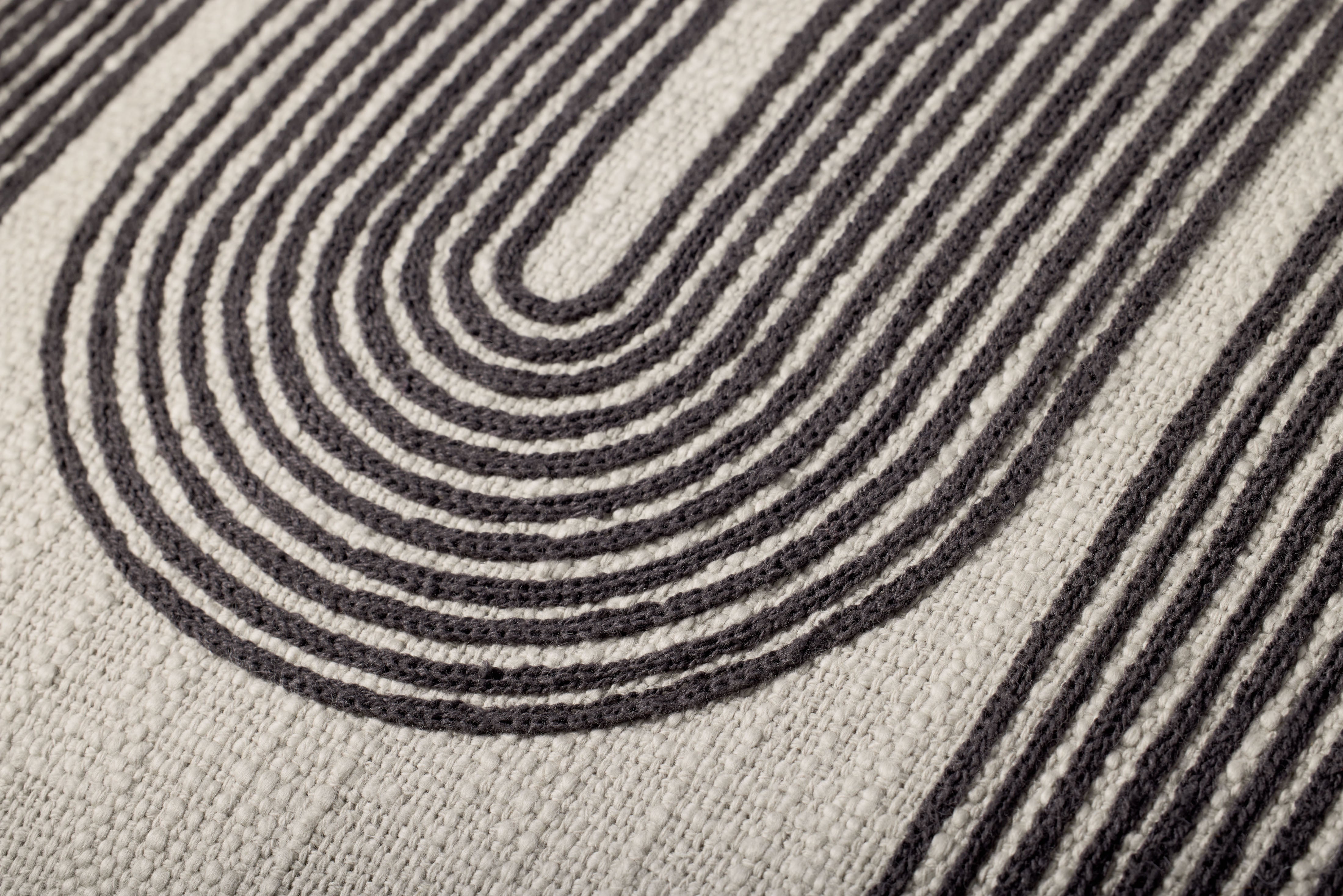 Brigette Romanek x Loloi Pillow - Black / Grey (PBR0003)