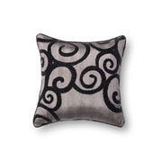 Loloi Pillow - Grey / Black (P0010)