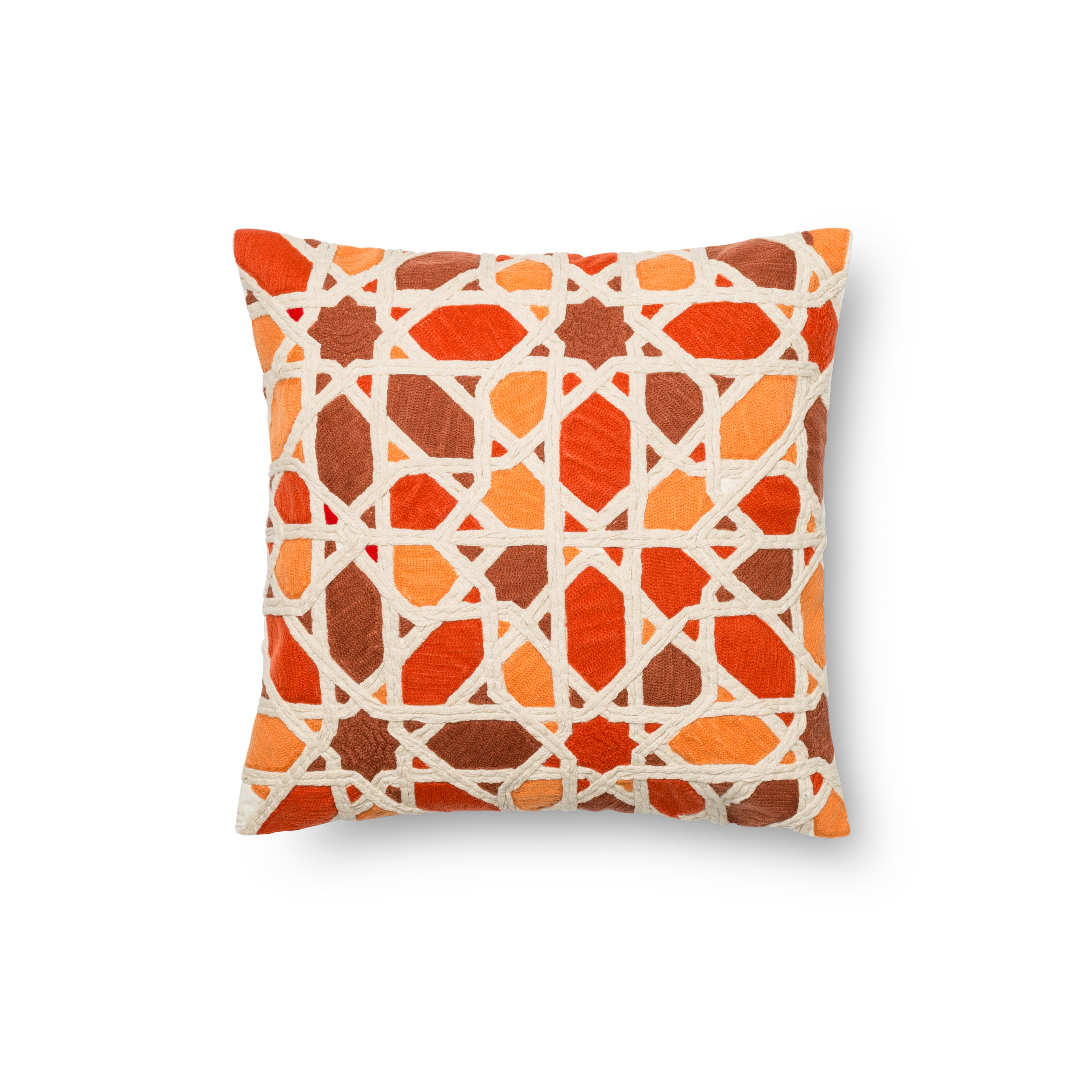 Loloi Pillow - Orange / Red (P0301)