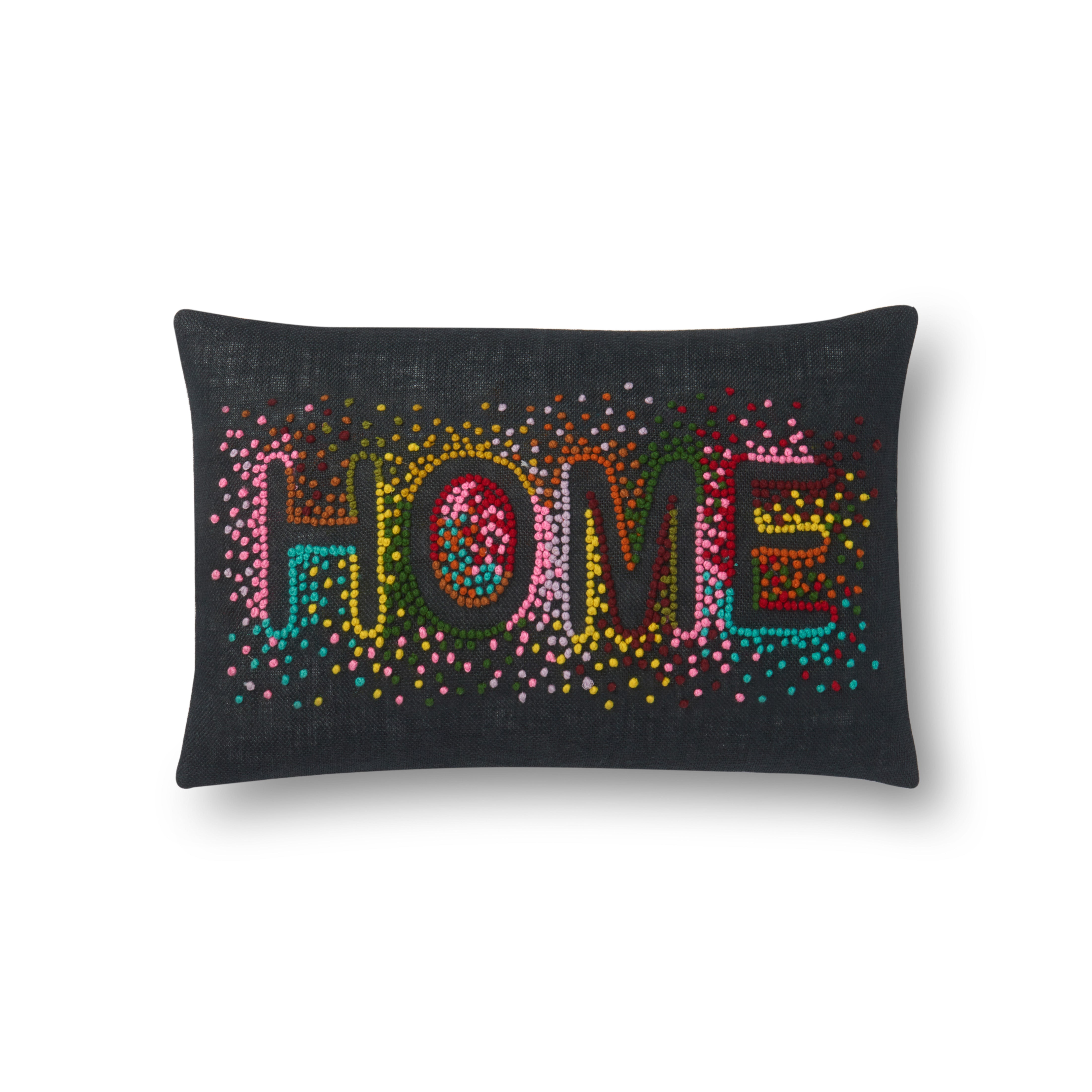 Loloi Pillow - Black / Multi (P0560)
