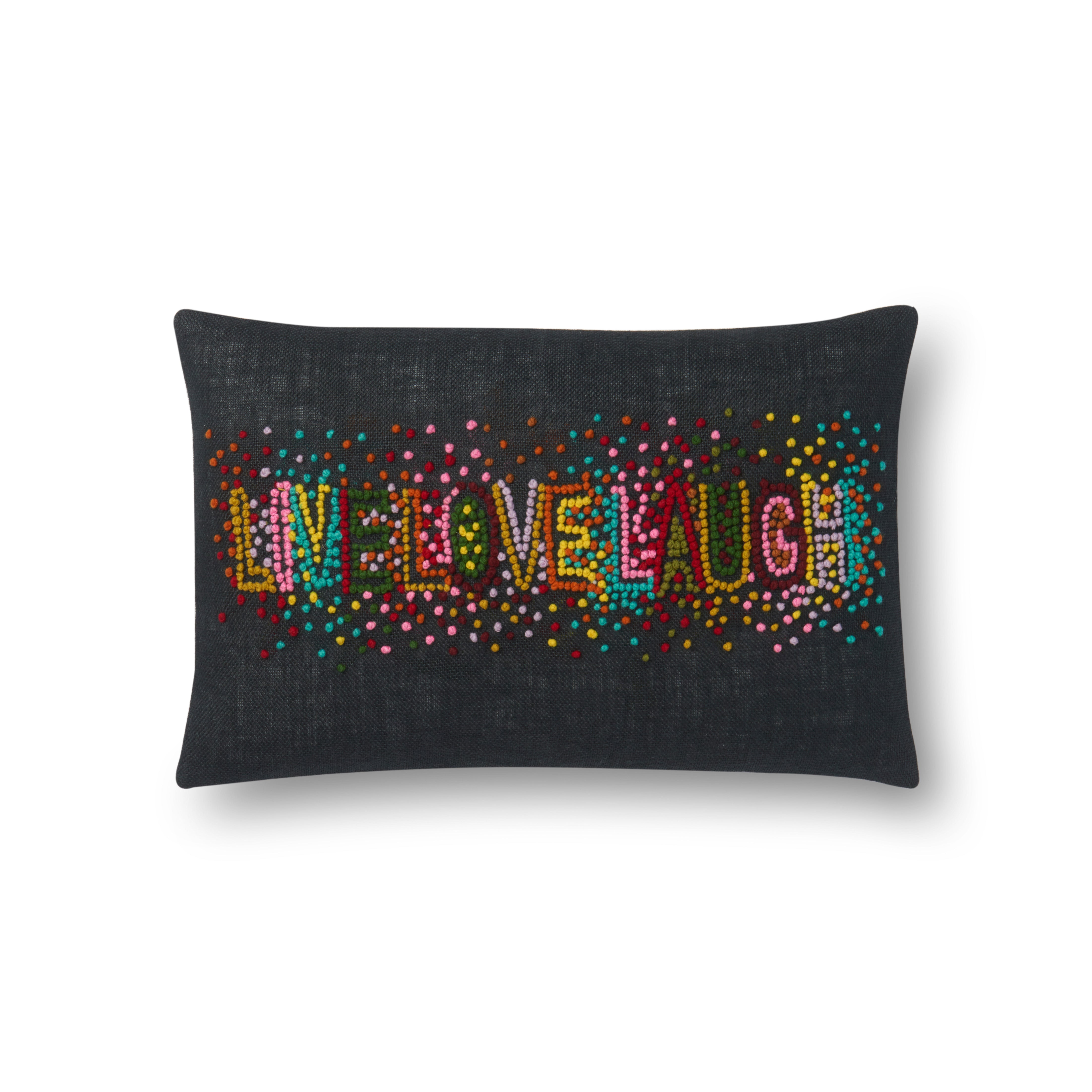 Loloi Pillow - Black / Multi (P0561)