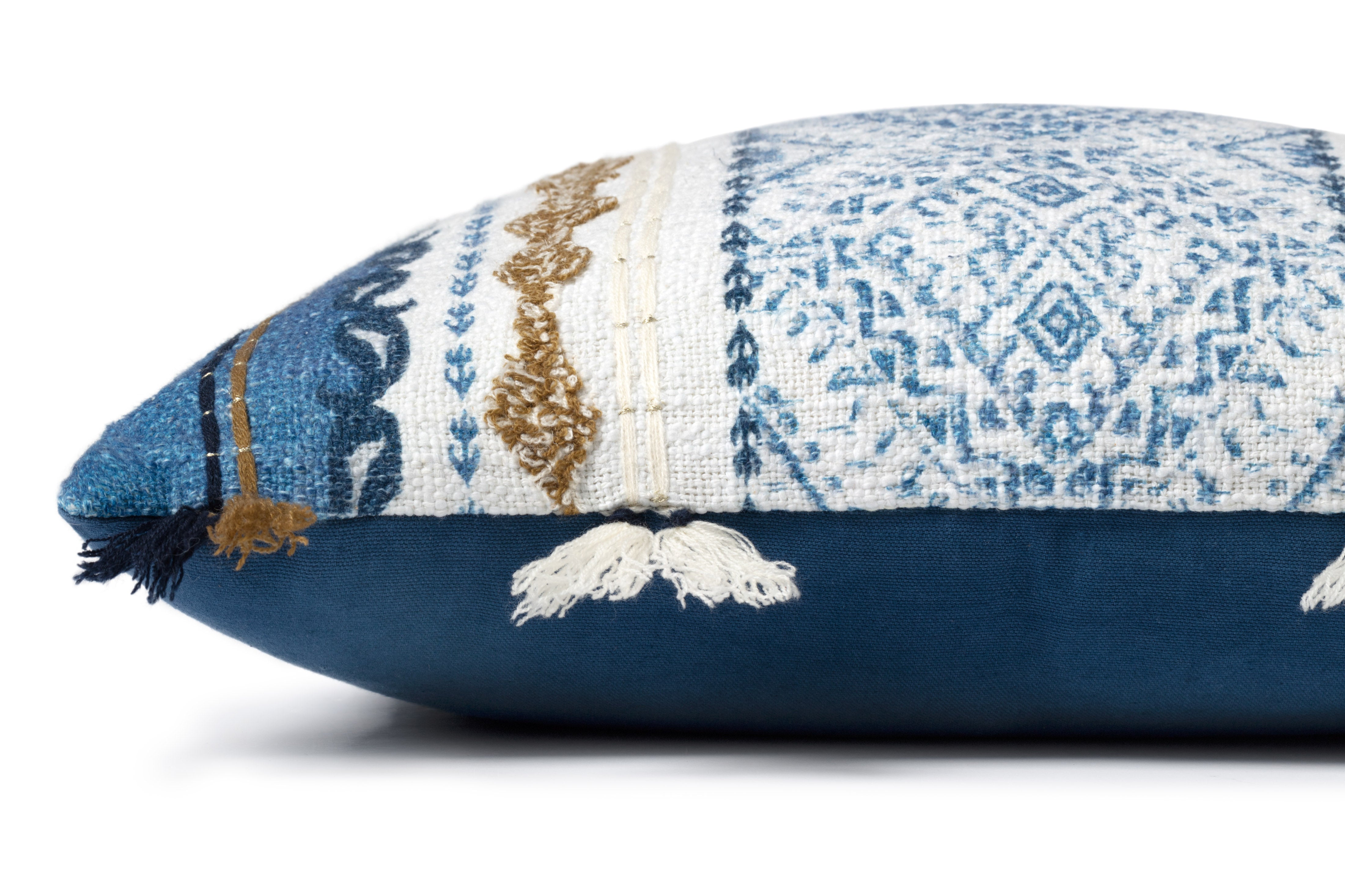 Loloi Pillow - Blue / Natural (P0930)