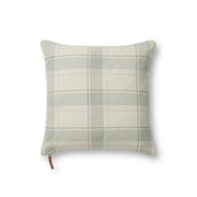 Chris Loves Julia x Loloi Linus Pillow - Sage / Multi (PCJ0010)