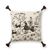 Loloi Pillow - Ivory / Black (PLL0025)