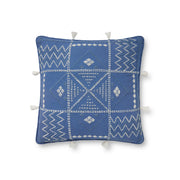 Loloi Pillow - Blue / Ivory (PLL0049)