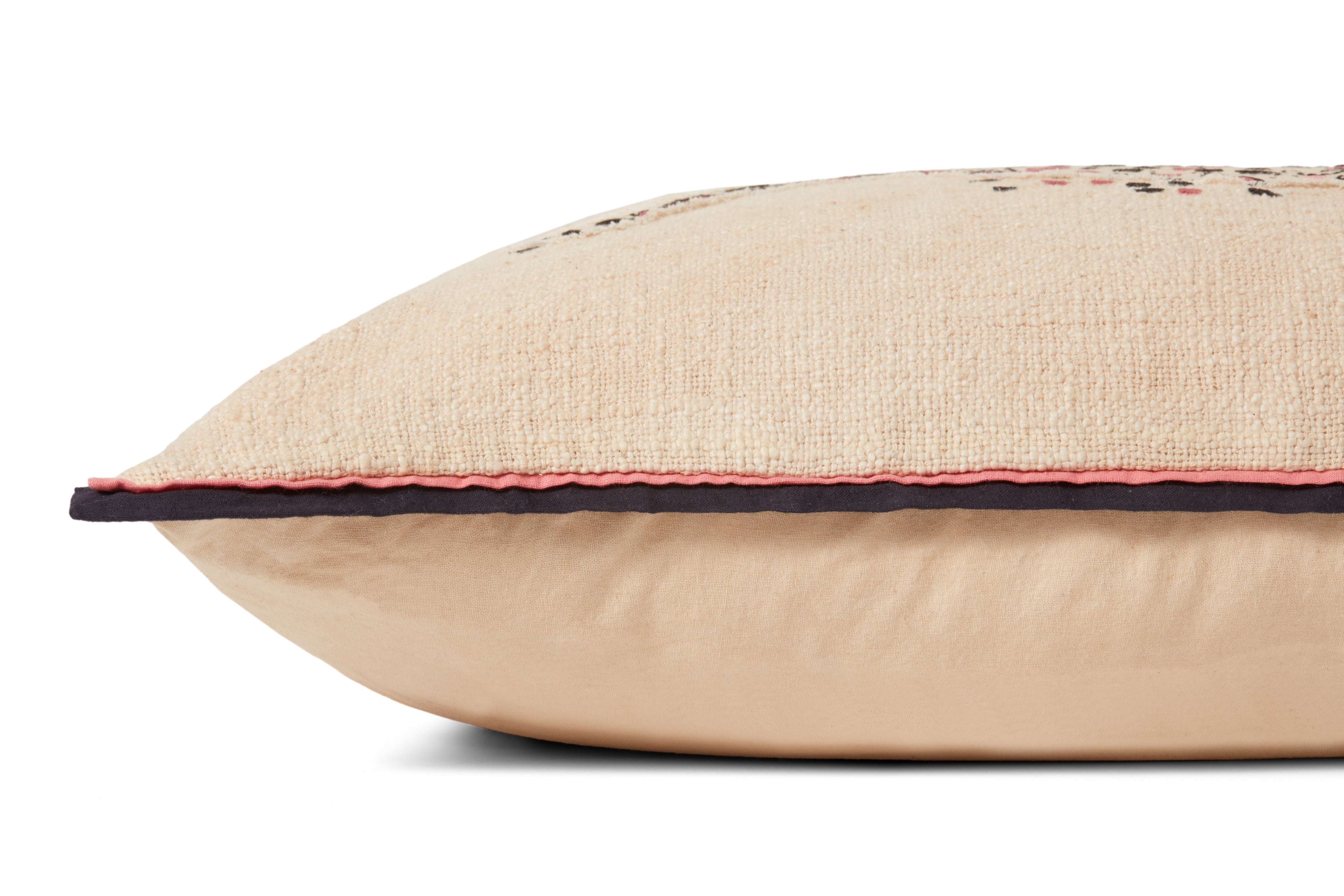 Loloi Pillow - Ivory / Black (PLL0054)
