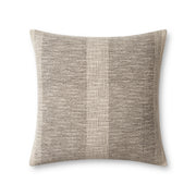 Angela Rose x Loloi Dusk Pillow - Charcoal / Ivory (PAR0005)