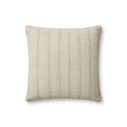 Angela Rose x Loloi Joshua Pillow - Ivory / Grey (PAR0006)