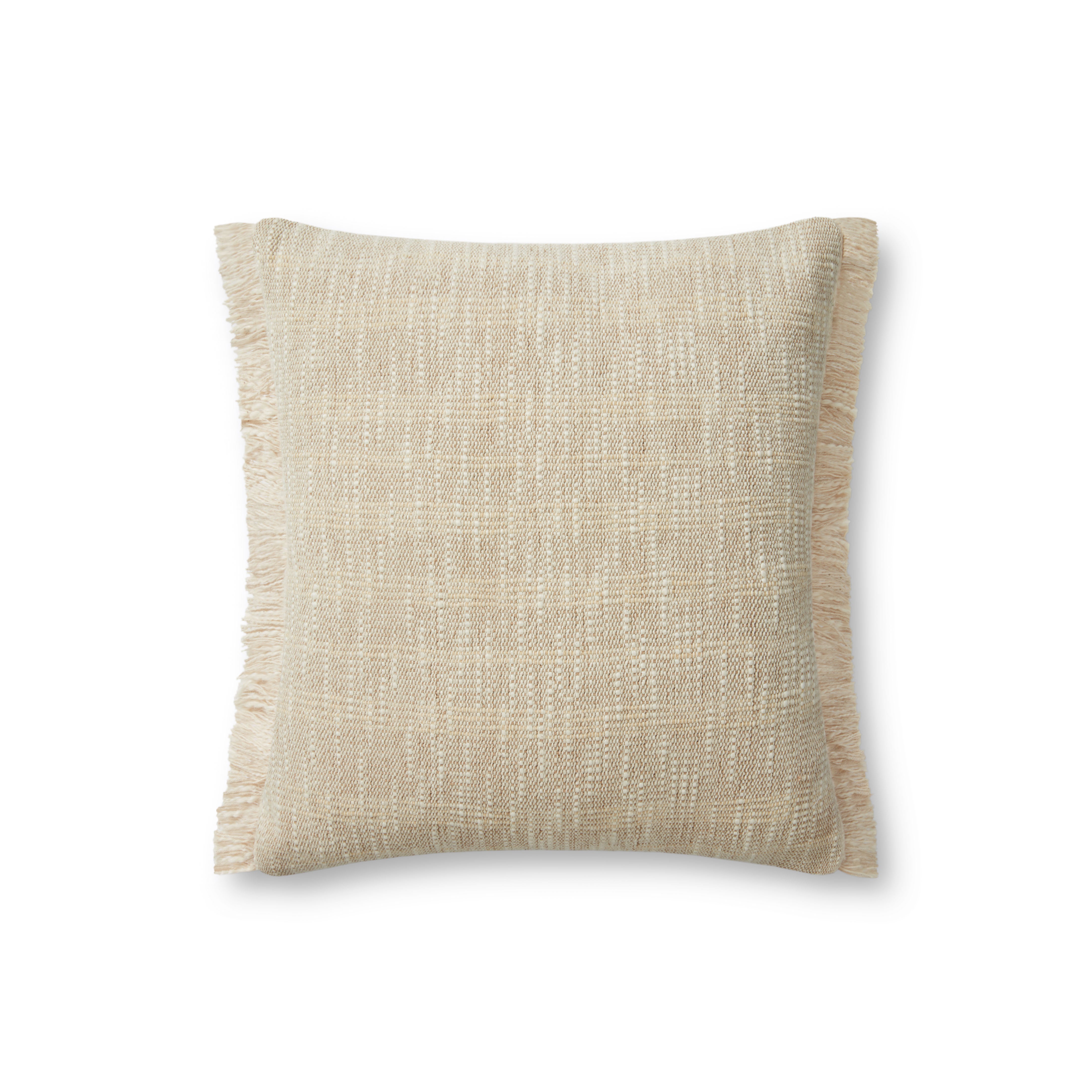 Angela Rose x Loloi Bella Pillow - Sand / Natural (PAR0008)