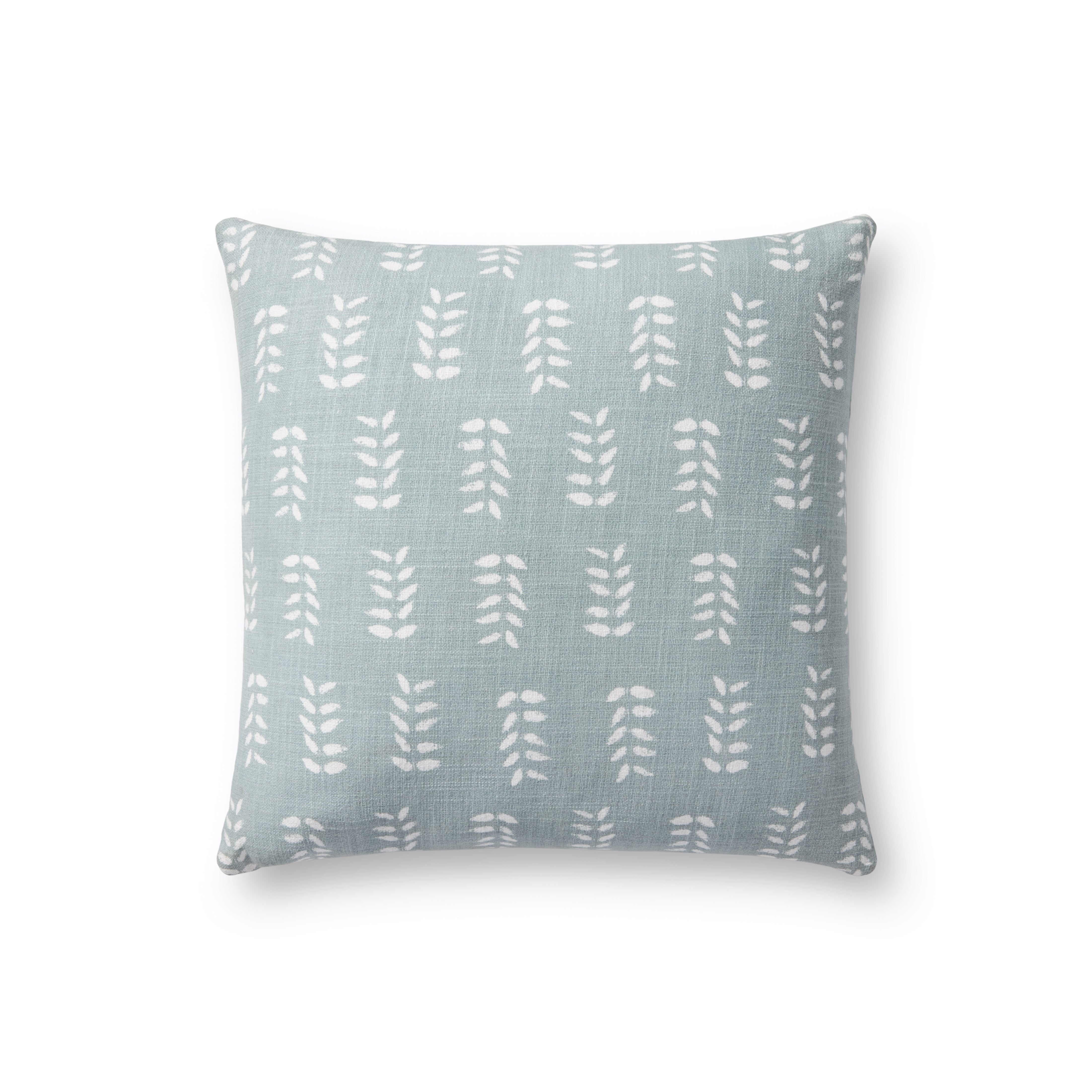 Chris Loves Julia x Loloi Tully Pillow - Light Blue (PCJ0024)